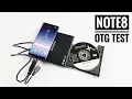 USB OTG connector CD DVD - Galaxy Note8 TEST | MediaTester