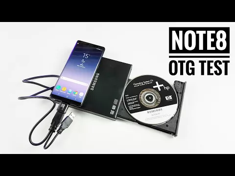 Download MP3 USB OTG connector CD DVD - Galaxy Note8 TEST | MediaTester