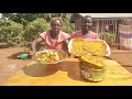Pure village life Africa 🌍 cooking 🔥 egg 🥚 curry you have never been \u0026 softest golden chapati 