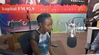 efe oraka sings at kapital fm abuja