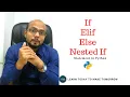 Python Tutorial for Beginners If Elif Else Nested If Statement in Python