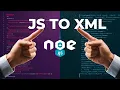 Node js Tutorial to Export JSON File to XML File Using js2xmlparser Library in Terminal