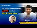 Java Interview Questions HR Mock Interview 2023 Technical Round