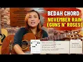 Download Lagu BEDAH CHORD - NOVEMBER RAIN (GUNS N' ROSES)