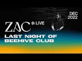 Download Lagu ZAC @ Last Night of Beehive Club (DEC 2022) | Live Set [ Progressive House / Melodic Techno DJ Mix ]