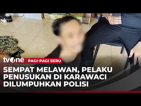 Pelaku Penusukan di Karawaci Berhasil Ditangkap, Polisi Mendapat Perlawanan