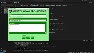 Python Email Application with GUI
