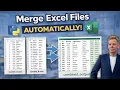 Merge Multiple Excel Files Automatically with Pandas