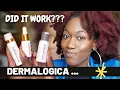 DID IT WORK QUICK REVIEW Dermalogica Daily Brightness Boosters Kit Acne Oily Dark Skin