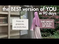 Download Lagu How to become a better YOU in 90 days | the GREAT lock-in (muslimah edition)