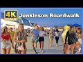 4K WALK New JERSEY SHORE Jenkinson Boardwalk USA 4k