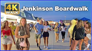 4K WALK New JERSEY SHORE Jenkinson Boardwalk USA 4k