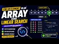 Find an Element in an Array Using Linear Search Java Program with Step-by-Step Explanation