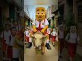 Download Lagu Pulang sekolah naik Kerbau ⁉️ Badut Labubu, Kuromi \u0026 Tung Tung Tung Sahur
