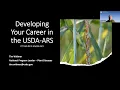 Webinar March 2023 Developing Your Career in the USDA-ARS