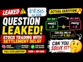 Infosys OA 2026 Stock Trading With Settlement Delay Full Explanation Code
