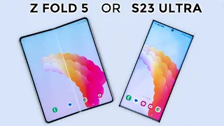 NEW Samsung Galaxy Z Fold 5 Review vs S23 Ultra. Hmm...