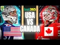 HELLEBUYCK vs BINNINGTON 4 NATIONS FINAL Starting Goalies