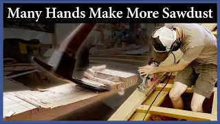 Scarfing the Covering Boards – Episode 223 – Acorn to Arabella: Journey of a Wooden Boat