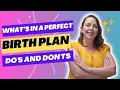 Crafting the Perfect Birth Plan A Step-by-Step Guide for Expecting Parents