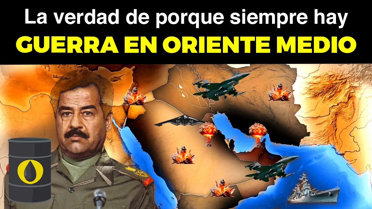 La verdad del porque siempre hay GUERRA en ORIENTE MEDIO (no solo es el petróleo)