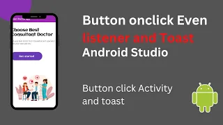 How to show Toast after button click in Android Studio Click listener toast Free Source Code