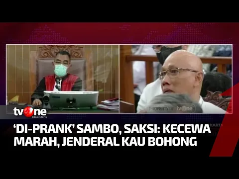Sambil Menahan Tangis, Susanto Haris Luapan Kekecewaan di Persidangan Ferdy Sambo