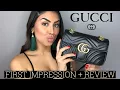GUCCI MARMONT MINI BAG FIRST IMPRESSION REVIEW