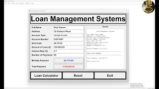 How to Build a Banking Loan Management System Using Python Tkinter - Part 2 of 2