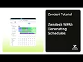 Zendesk WFM Generating Schedules