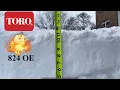 Toro 824 OE does it live up to the name
