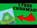 How To Get 5 FREE CHROMAS in Blooket