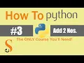 How To Print Sum Of Two Numbers in Python Python For Beginners