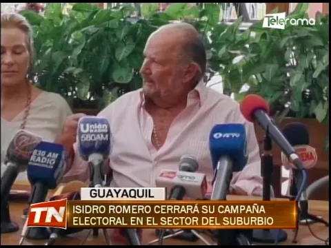 Isidro Romero cerrará su campaña electoral en el sector del Suburbio