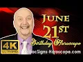 June 21 Zodiac Horoscope and Birt ay Personality June 21st Birt ay Personality Career Horoscope