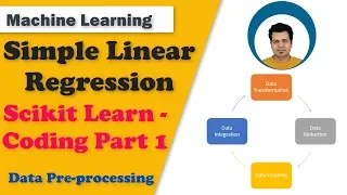 Simple Linear Regression using Scikit Learn Spark MLLib Data Pre-processing Code Part 1