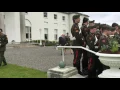 President receives members of 2nd Cavalry Squadron Presidential Escort