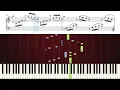 Mozart - Piano Sonata No.16 in C Major, K.545: I. Allegro - Piano Tutorial with Sheet Music