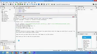 Image Text Hiding Steganography in Python