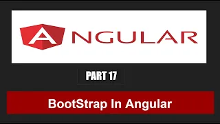 Bootstrap in Angular Angular 15 Part 17 Angular Tutorial in Hindi