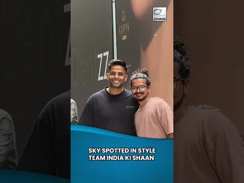 Suryakumar Yadav aka SKY Gets Snapped In Style N Swag! Bharat Ki Shaan Team India Ki Jaan! #bcci