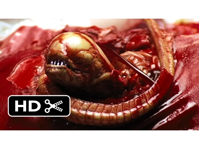 Alien (1979) - Chestburster Scene (2/5) | Movieclips