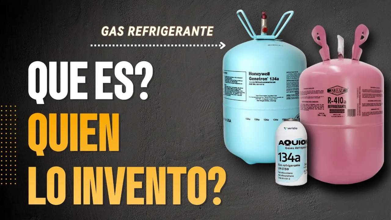 Todo sobre el GAS REFRIGERANTE: ¿Qué Es - Cómo Funciona - Quien lo Invento? 🧊🔥