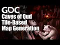 Tile-Based Map Generation using Wave Function Collapse in Caves of Qud