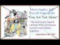 'You Are Not Alone' by Mavis Staples with Jeff Tweedy