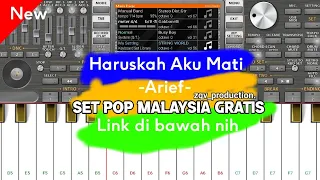 Arief - Haruskah Aku Mati (Cover ORG 2022) Tanpa vokal + SET ORG POP MALAYSIA MANUAL GRATISS!!