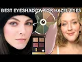 BEST EYESHADOW COLORS FOR HAZEL EYES