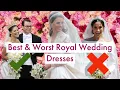 The 7 Best and 3 Worst Royal Wedding Dresses: Kate Middleton, Meghan Markle, and More…