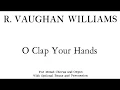 Download Lagu Vaughan Williams - O Clap Your Hands for Mixed Chorus and Organ (Score video)