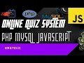 Online quiz system in PHP Mysql Javascript Online Examination System Hrdtech